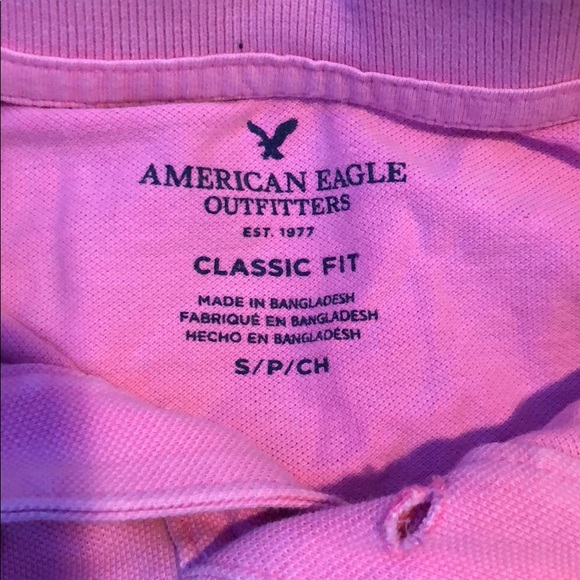 Pink American eagle polo - Picture 2 of 3